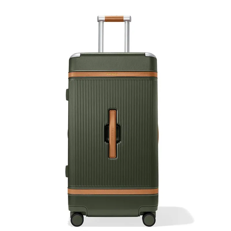 Paravel Aviator Trunk large checked luggage
